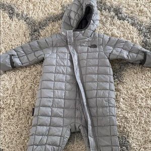 The North Face infant snow suit